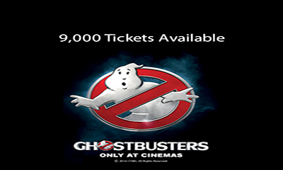 Free Ghostbusters Cinema Tickets