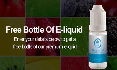 Free Bottle of E-liquid