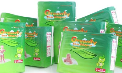 Free Green Tea Nappy Sample