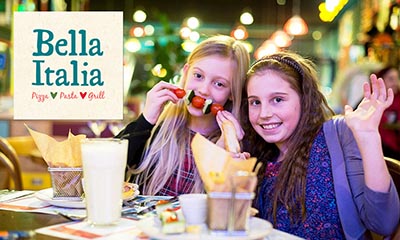 Free Kids Meal at Bella Italia
