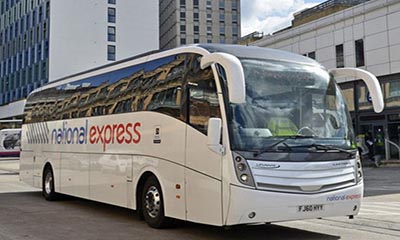 £1 National Express Bus Sale (+£1 booking fee)