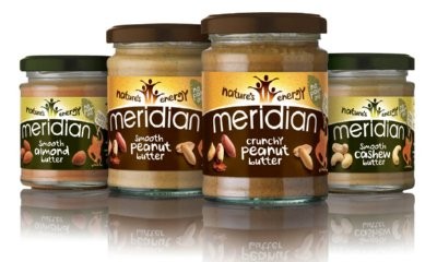 Free Jars of Meridian Nut Butters & Recipe Books