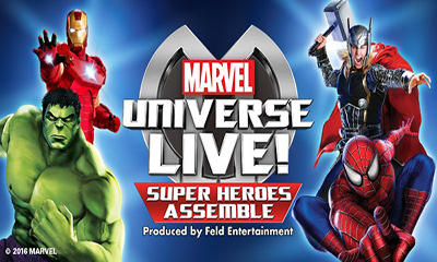 Free Marvel Universe Live Family Tickets