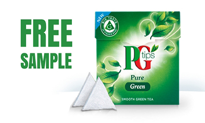 Free PG Tips Green Tea