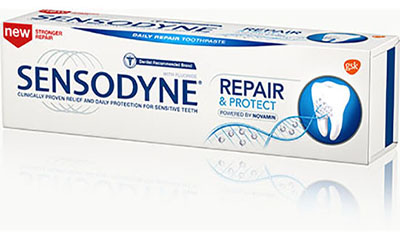 Free Tube of Sensodyne Toothpaste
