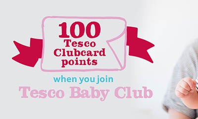Free 100 Tesco Clubcard Points