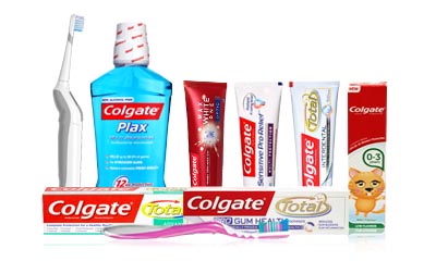 Free Colgate, Sanex and Palmolive Products
