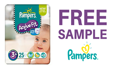 Free Pampers Active Fit