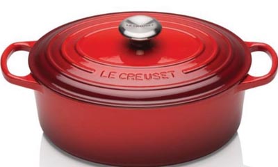 Win a Le Creuset Oval Cast Iron Casserole