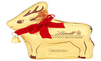 Free Lindt Chocolate Reindeer