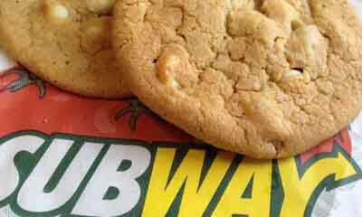 Free Cookie from Subway