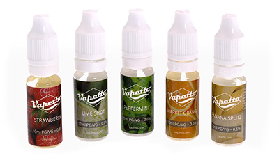 Free E-Liquid Sample Pack