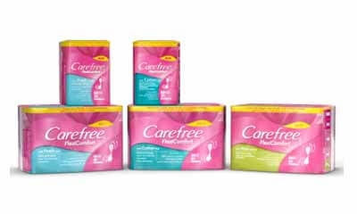 Free Pack of Carefree Scented Panty Liners