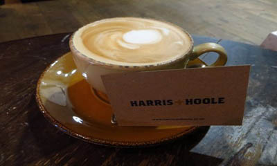 Free Artisan Coffee at Harris + Hoole