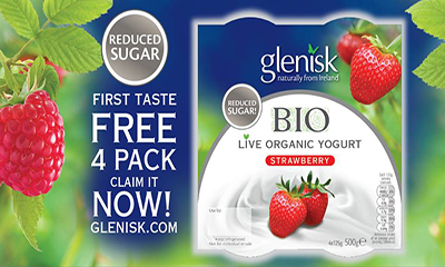Free Pack of Glenisk Yogurt – Ireland Only
