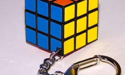 Free Rubix Cube Keyring