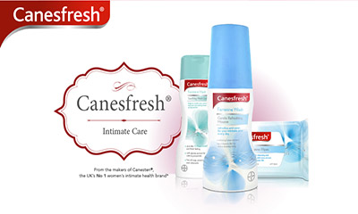 Free Canesfresh Intimate Washes and Wipes
