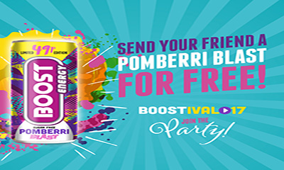 Free Boost Energy Pomberri Blast
