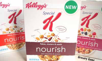 Free Box of Free Kellogg’s Special K Nourish Cereal