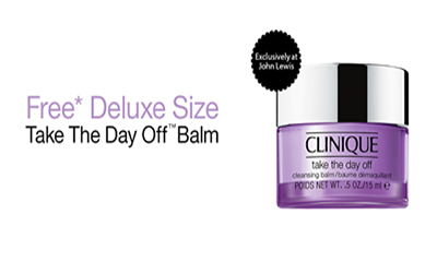 Free Clinique Cleansing Balm