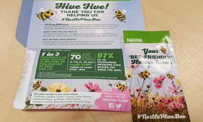Free Nestle Planbee Seed Pack