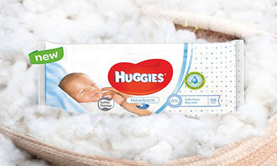 Free Pack of Huggies Baby Wipes