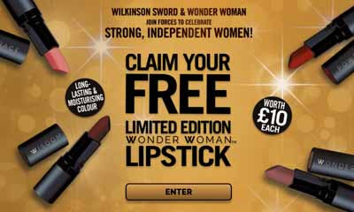 Free Wonder Woman Lipstick