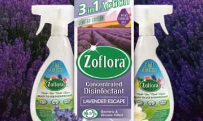 Free Zoflora Disinfectant Spray Bottle
