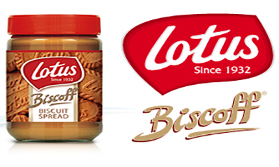 50p Off Lotus Biscoff Spreads