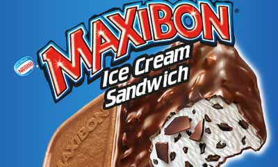 Maxibon Ice Cream Sandwich 50p Off Coupon