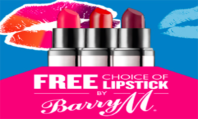 Free Barry M Lipstick