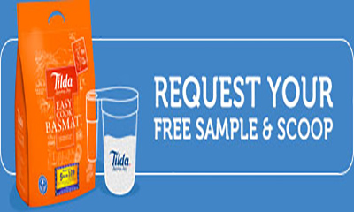 Free Tilda Rice Sample and Free Scoop