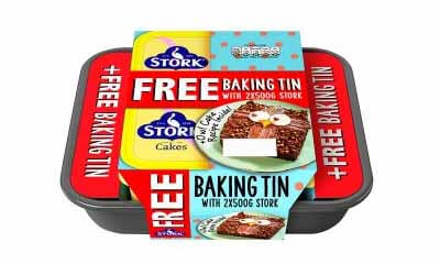 Free Stork Baking Tin