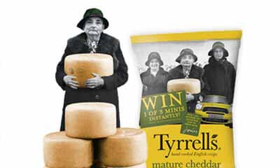 Free Cases of Tyrrell’s Crisps and Popcorn