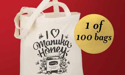 Free Manuka Honey Tote Bag