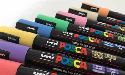 Free POSCA Pastel Pens