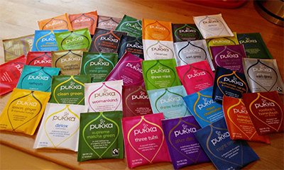 Free Pukka Tea Bags