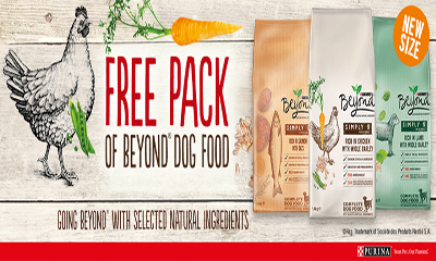 Free Bag of Purina Dog Food