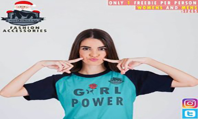 Free Girl Power T-Shirt (Worth £8)