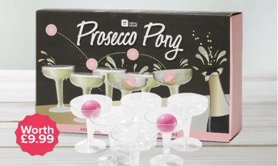 Free Prosecco Pong Game