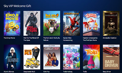 Free Sky Movies DVD – Worth £13.99