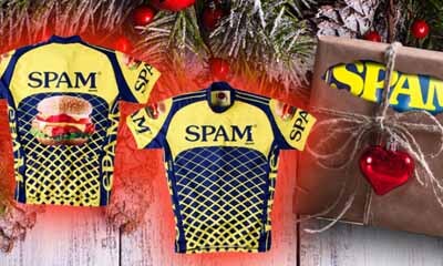Free Spam Print Cycling Jersey’s