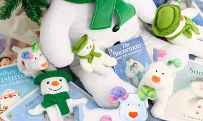 Win Snowman Penguin Books and Soft Toys