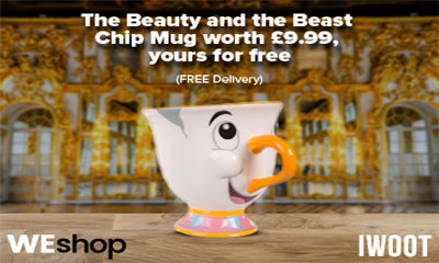Free Beauty And The Beast Chip Mug