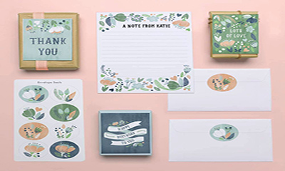 Free Personalised Stationery Pack