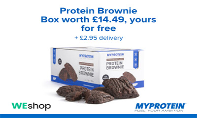 Free Protein Brownie Box