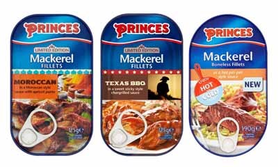 Free Pack of Princes Mackrel