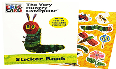Free Caterpillar Sticker Pack