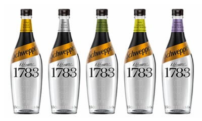 Free Schweppes 1783 Ginger Ale & Tonic Water