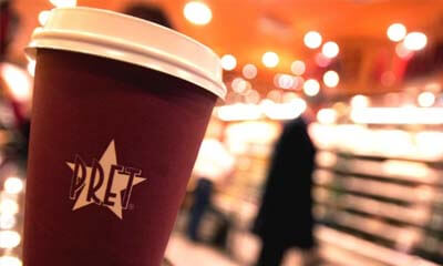 Free Tea or Coffee from Pret